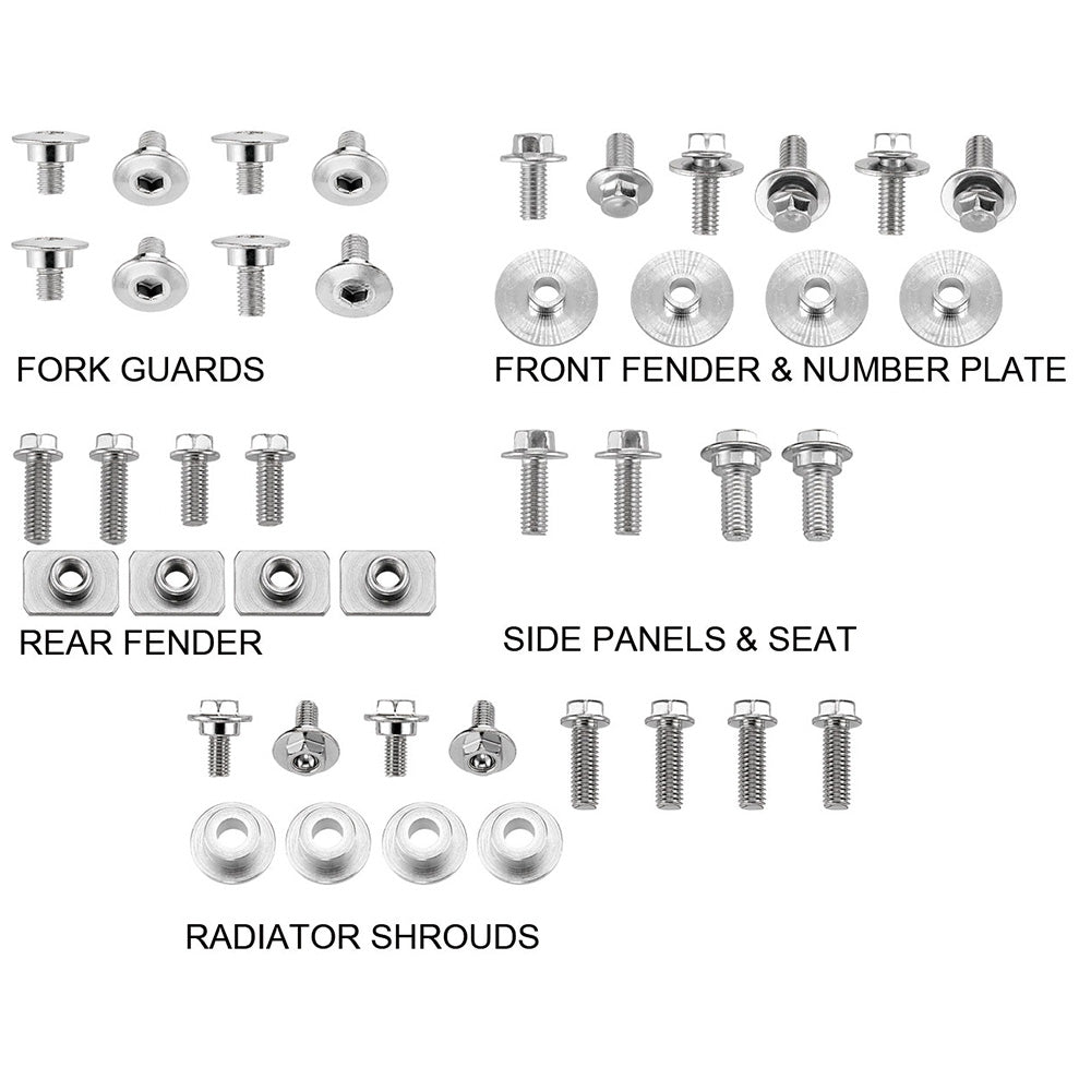 KIT VITI PLASTICHE HONDA CRF 250 R (10-13)