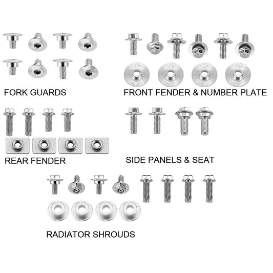KIT VITI PLASTICHE HONDA CRF 450 R (09-12)