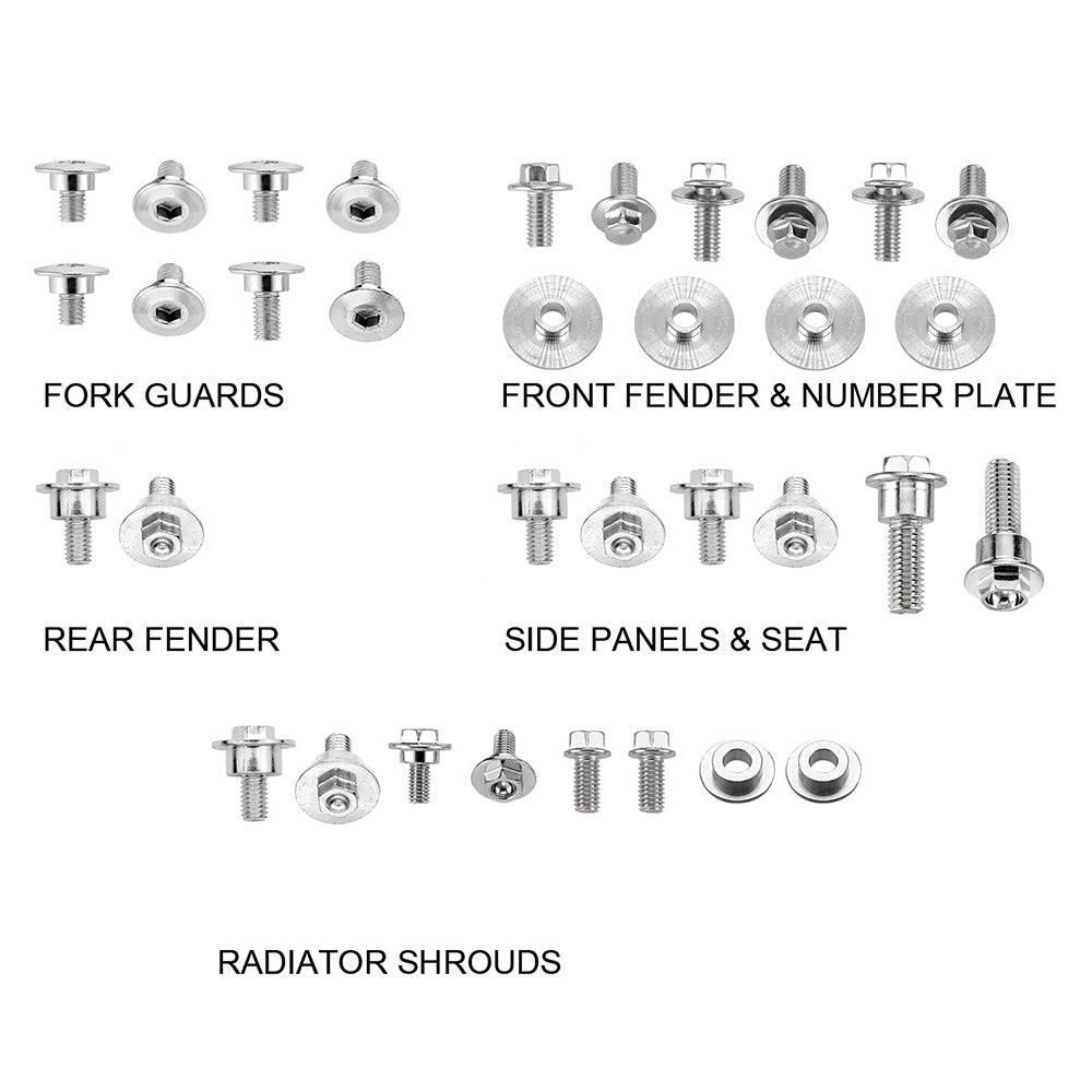 KIT VITI PLASTICHE HONDA CRF 250 R (18-21)