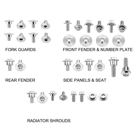 KIT VITI PLASTICHE HONDA CRF 450 RX (17-21)