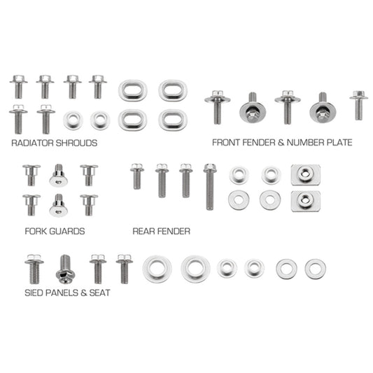 KIT VITI PLASTICHE YAMAHA YZ 125 (02-21)