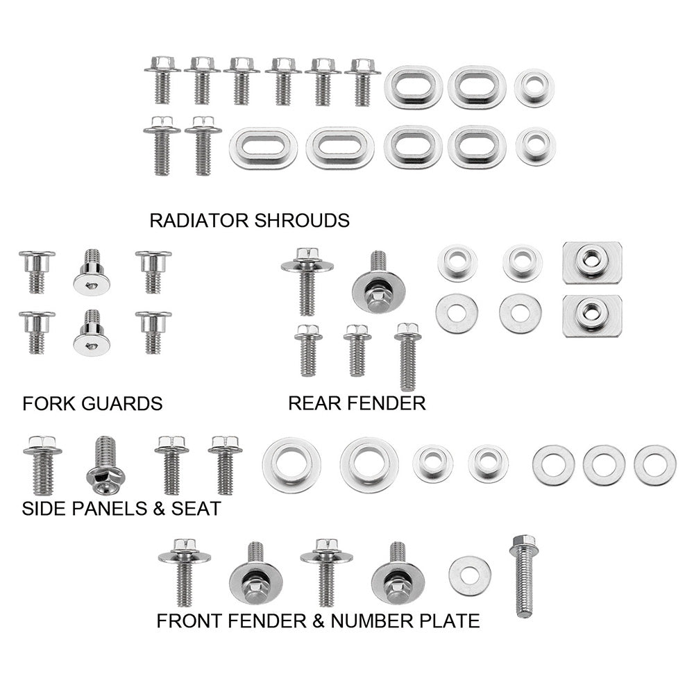 KIT VITI PLASTICHE YAMAHA WR 250 F (07-14)