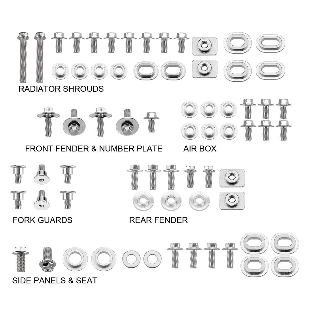 KIT VITI PLASTICHE YAMAHA YZ 450 F (10-13)
