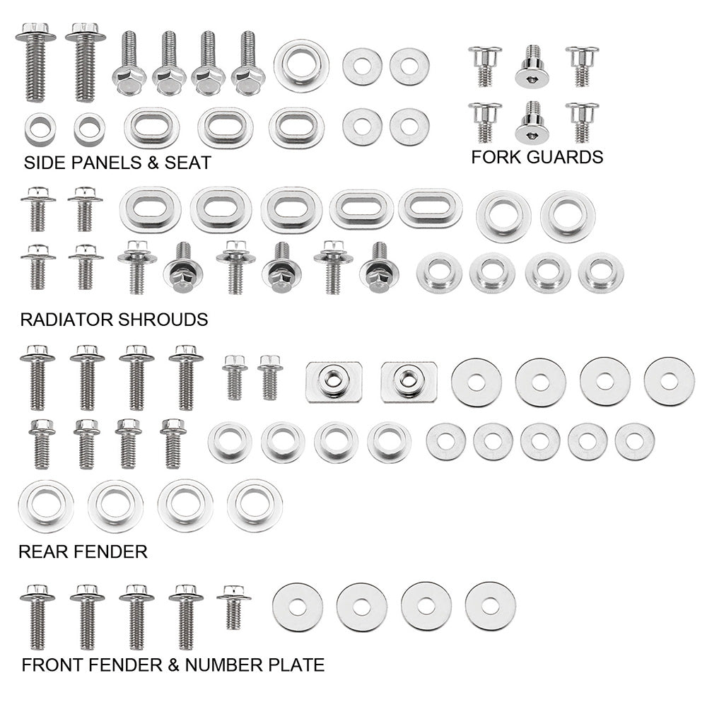 KIT VITI PLASTICHE YAMAHA YZ 250 F (19-21)