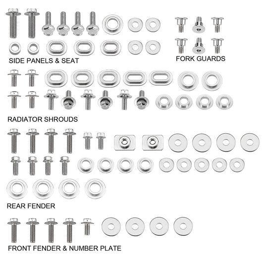 KIT VITI PLASTICHE YAMAHA YZ 250 F (19-21)