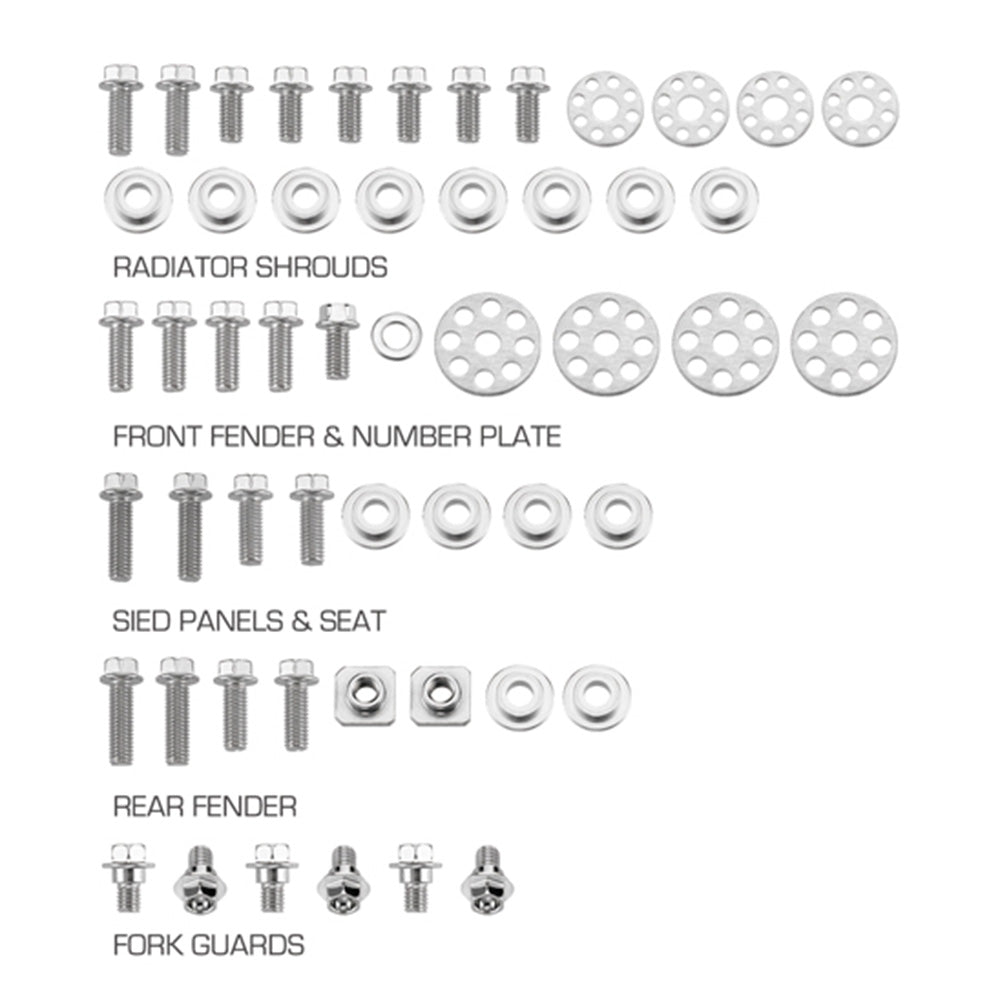 KIT VITI PLASTICHE SUZUKI RMZ 250 (10-18)