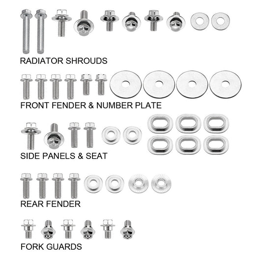 KIT VITI PLASTICHE SUZUKI RMZ 250 (19-21)