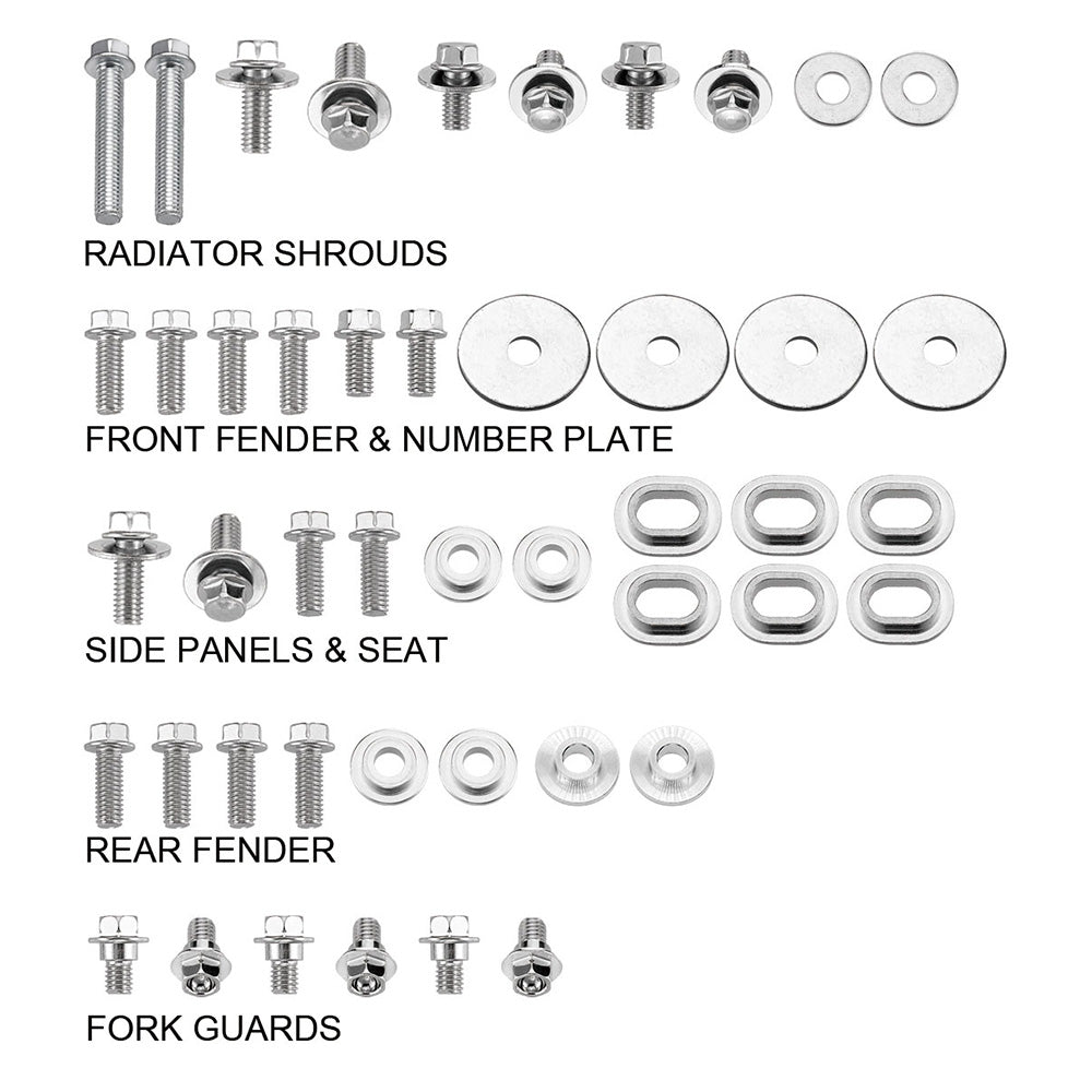 KIT VITI PLASTICHE SUZUKI RMZ 450 (18-21)