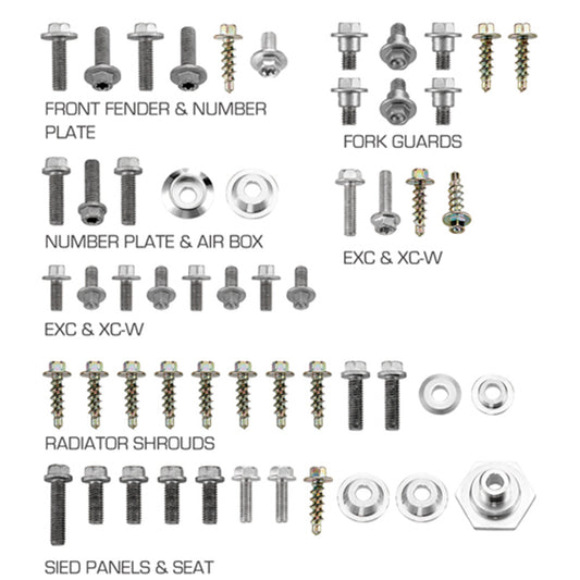 KIT VITI PLASTICHE KTM 300 EXC (12-16)