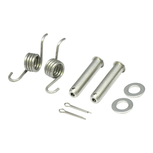 Coppia perni + molle NRTeam pedane Gas Gas MC-F 450 21-23