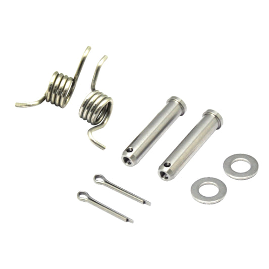 Coppia perni + molle NRTeam pedane Gas Gas MC-F 450 24-25