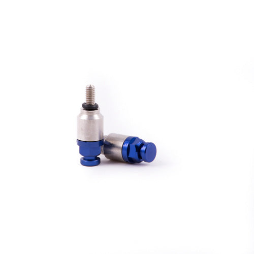 COPPIA SFIATI FORCELLA RAPIDI M4X0.7 BLU