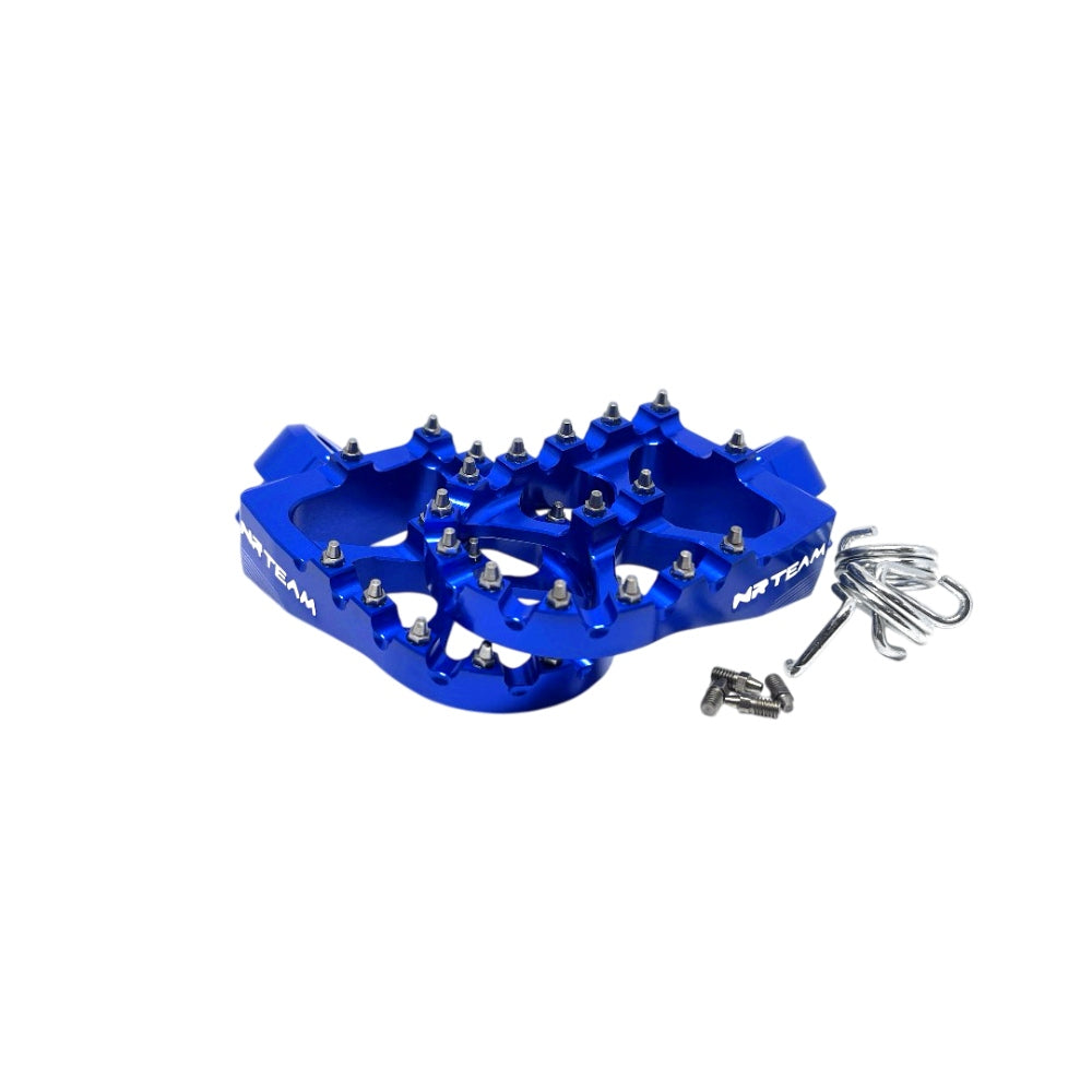 PEDANE IN ERGAL HUSQVARNA 450 FC (14-15) BLU