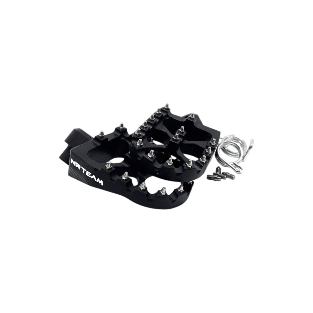 PEDANE IN ERGAL SHERCO 300 SE-R (14-25) NERE