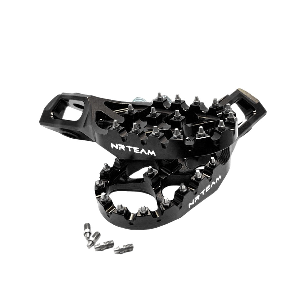 PEDANE IN ERGAL KTM 450 EXC-F (24-26) NERE