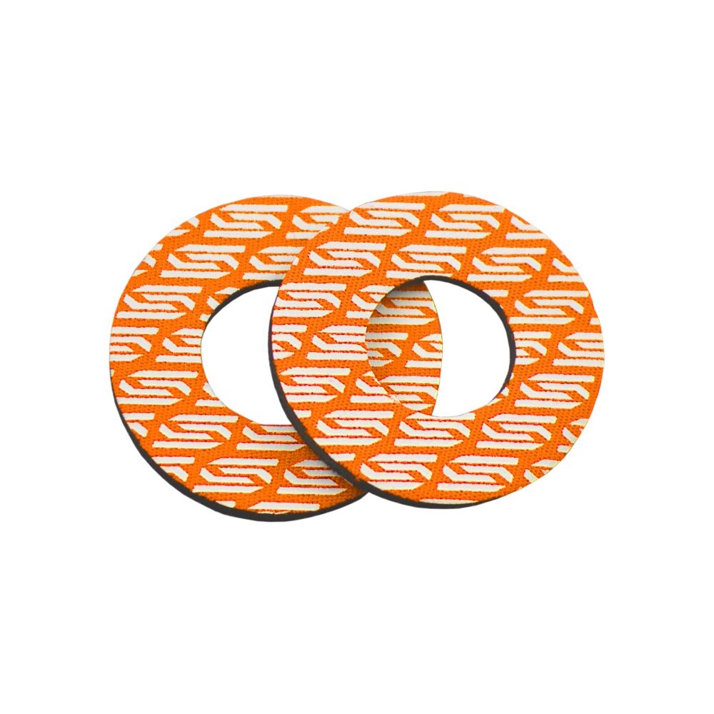 COPPIA DONUT MANOPOLE SCAR ARANCIONI