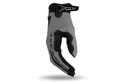 GUANTI MOTOCROSS UFO SKYLINE GRIGIO - vista 3