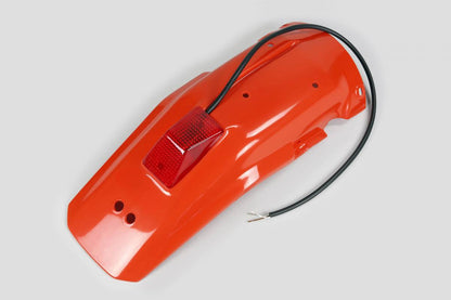 PARAFANGO POSTERIORE COMPATIBILE CON HONDA XR 600 R 1988-2002 / con portatarga arancio CR 90