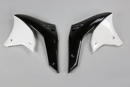 CONVOGLIATORI-RADIATORE-COMPATIBILE-CON-Kawasaki-KXF-250-2006-2008-BIANCO-047