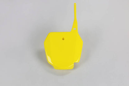 TABELLA PORTANUMERO ANTERIORE COMPATIBILE CON SUZUKI RM 85 2000-2026 giallo 102