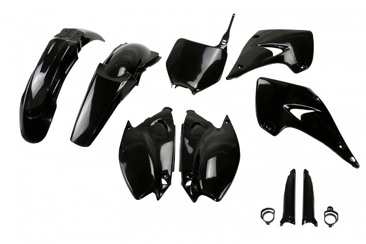 FULL-KIT-PLASTICHE-COMPATIBILE-CON-KAWASAKI-KX-250-2003-2003-NERO-001