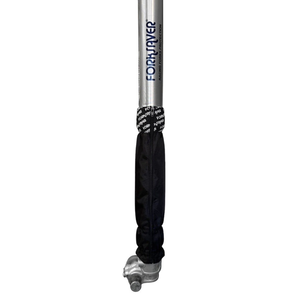 CALZE FORCELLA FORKSAVER CON ZIP PER STELI DA 49 MM A 50 MM NERE