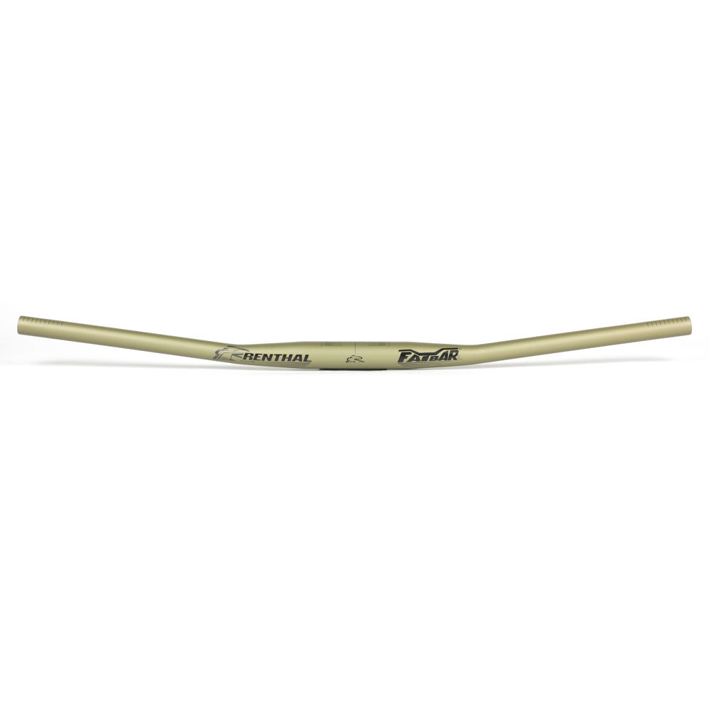MANUBRIO MTB RENTHAL V3 FATBAR LITE ALLUMINIO 31.8MM ZERO RISE ORO