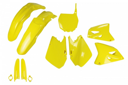 FULL-KIT-PLASTICHE-COMPATIBILE-CON-SUZUKI-RM-125-2006-2026-no-USA-GIALLO-102