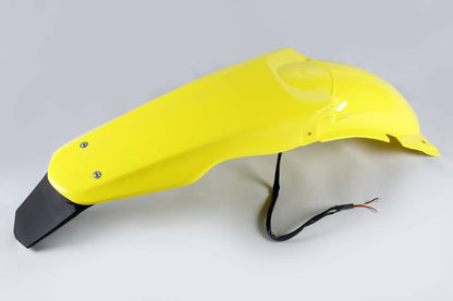 PARAFANGO POSTERIORE COMPATIBILE CON SUZUKI RM 125 2001-2026 / enduro LED giallo