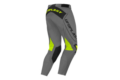 PANTALONE MOTOCROSS UFO ARES GRIGIO/NERO - retro
