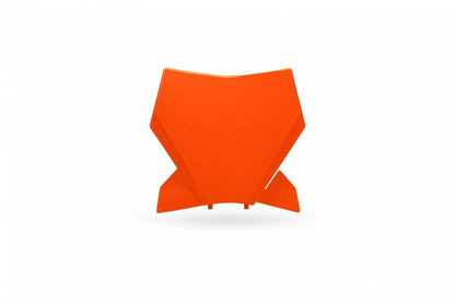 TABELLA PORTANUMERO ANTERIORE COMPATIBILE CON KTM SX-F 350 2023-2026 arancio