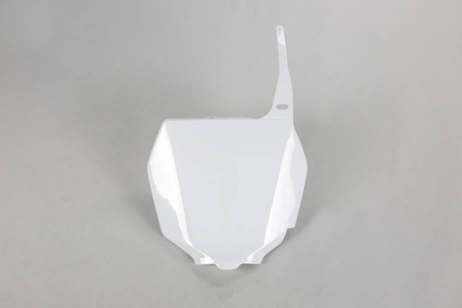 TABELLA PORTANUMERO ANTERIORE COMPATIBILE CON SUZUKI RM 125 2001-2026 bianco