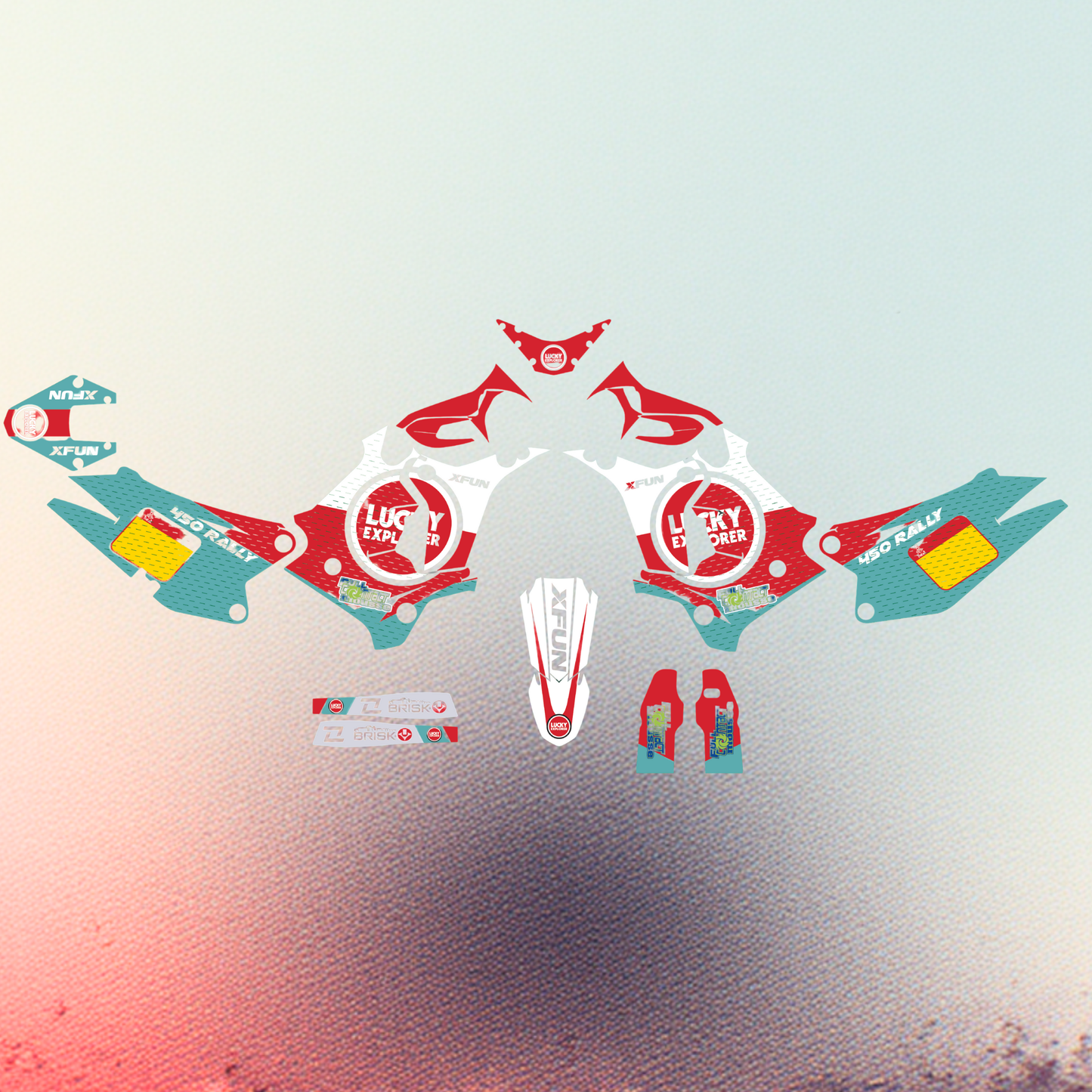 KIT GRAFICHE KOVE 450 RALLY 2023/2026