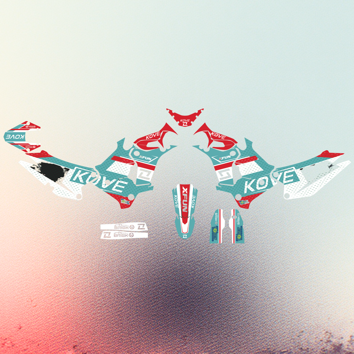 KIT GRAFICHE KOVE 450 RALLY 2023/2026