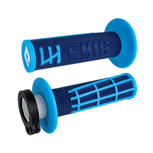 MANOPOLE LOCK-ON ODI A BLOCCAGGIO RAPIDO EMIG 2.0 V2 GRIP NAVY/CIANO
