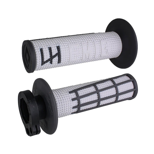 MANOPOLE LOCK-ON ODI A BLOCCAGGIO RAPIDO EMIG 2.0 V2 GRIP BIANCO/GRAFITE