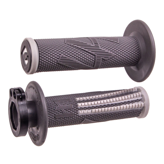 MANOPOLE LOCK-ON ODI A BLOCCAGGIO RAPIDO EMIG PRO V2 GRIP GRAFITE-GRIGIO