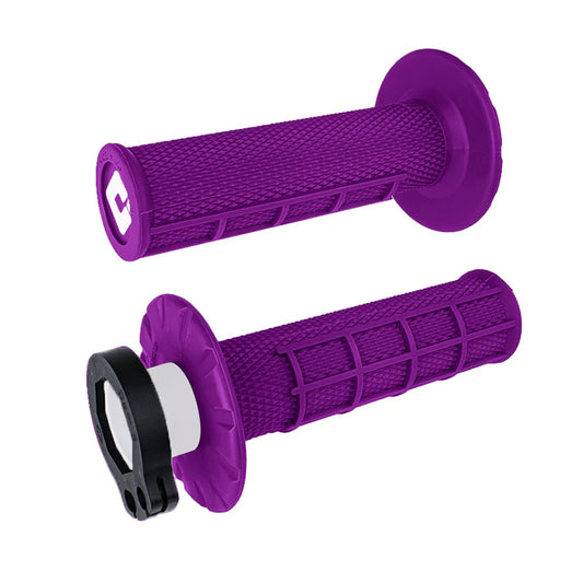 MANOPOLE LOCK-ON ODI A BLOCCAGGIO RAPIDO HALF-WAFFLE MX VIOLA