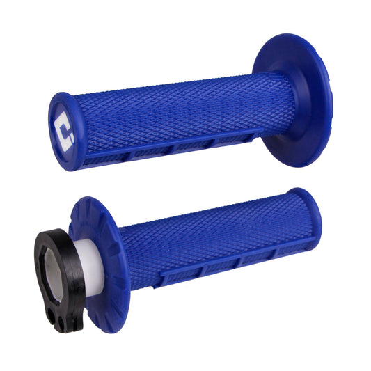 MANOPOLE LOCK-ON ODI A BLOCCAGGIO RAPIDO HALF-WAFFLE MX BLU