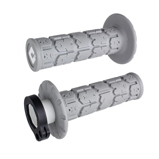 MANOPOLE LOCK-ON ODI A BLOCCAGGIO RAPIDO ROGUE MX GRIGIO MESCOLA SOFT