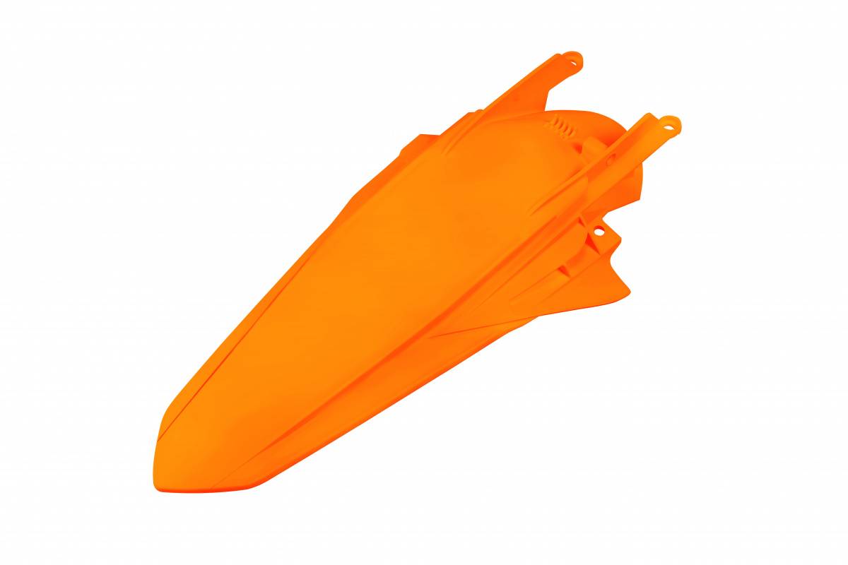 PARAFANGO POSTERIORE COMPATIBILE CON KTM EXC-F 500 2020-2023 / con attacchi arancio fluo