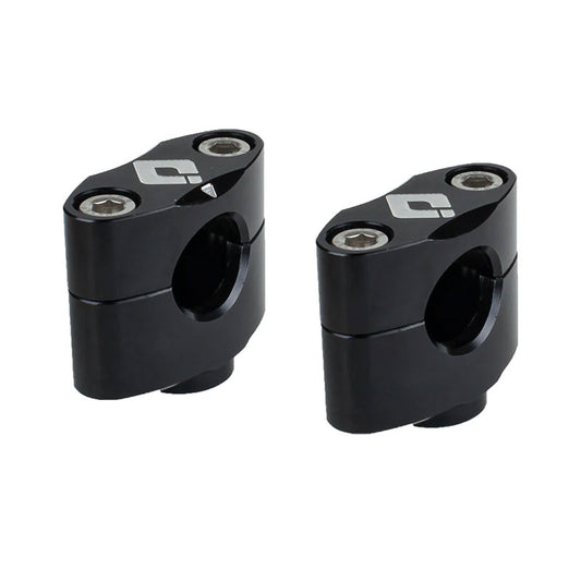 ATTACCHI MANUBRIO ODI ATTACCO OVERSIZED 1-1/8" OFFSET 10MM NERO SABBIATO