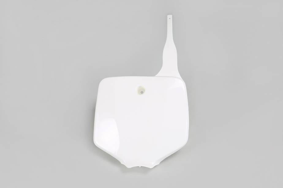 TABELLA PORTANUMERO ANTERIORE COMPATIBILE CON KAWASAKI KLX 110 2001-2026 bianco