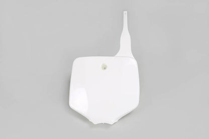 TABELLA PORTANUMERO ANTERIORE COMPATIBILE CON KAWASAKI KLX 110 2001-2026 bianco