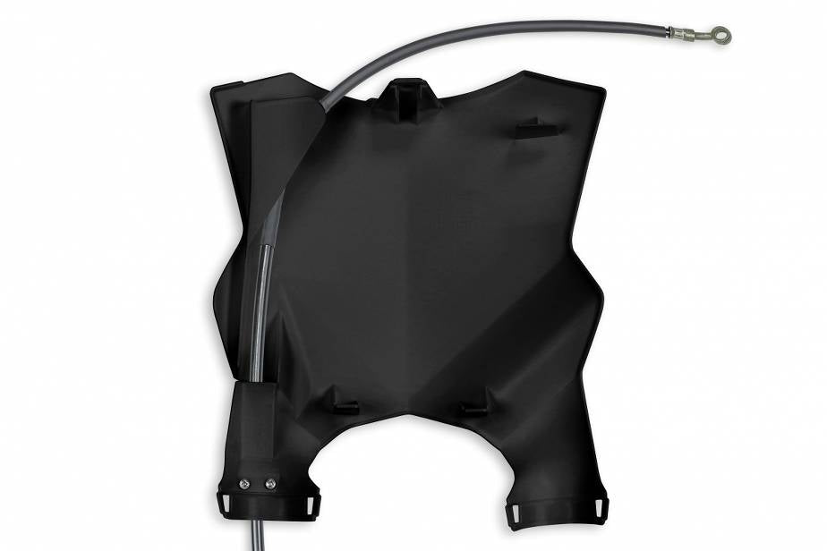 TABELLA PORTANUMERO ANTERIORE COMPATIBILE CON KAWASAKI KXF 450 2016-2026 / Stadium nero