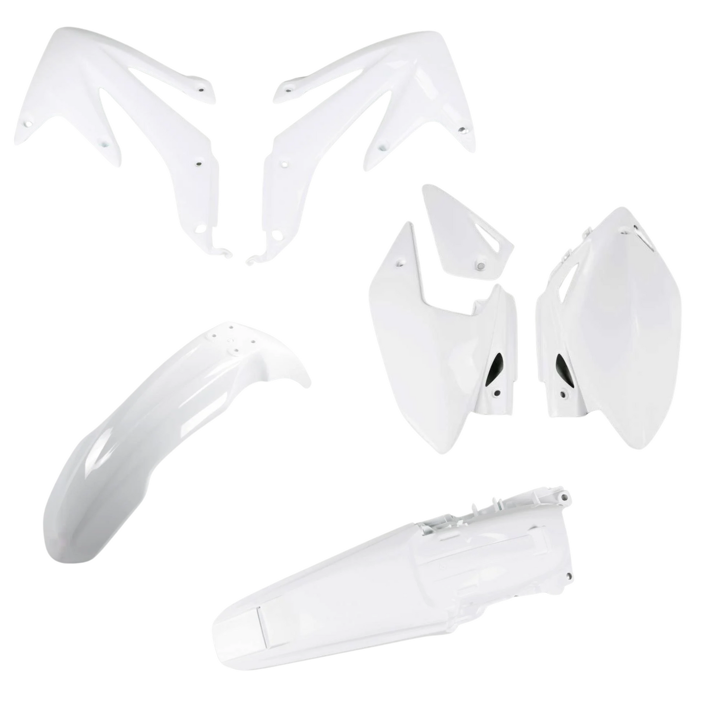 KIT PLASTICHE PER HONDA CRF 450X 2008-2016 / BIANCO