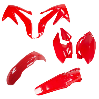 KIT-PLASTICHE-COMPATIBILE-CON-HONDA-CRF-450X-2008-2016-ROSSO-R