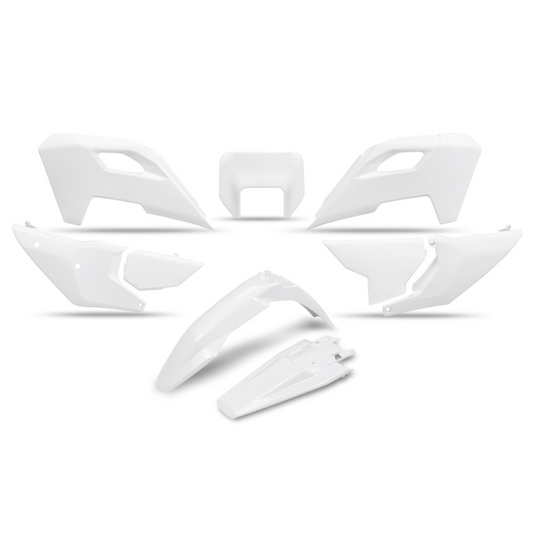 KIT PLASTICHE PER HUSQVARNA TE 250 2024-2025 / OEM 25 / CON PORTAFARO