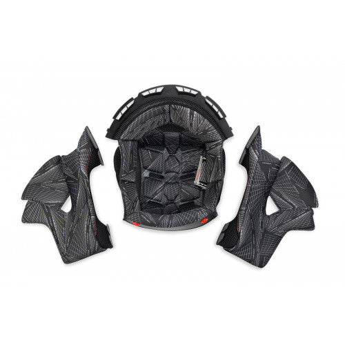 CUFFIA E GUANCIALI CASCO MOTOCROSS INTREPID