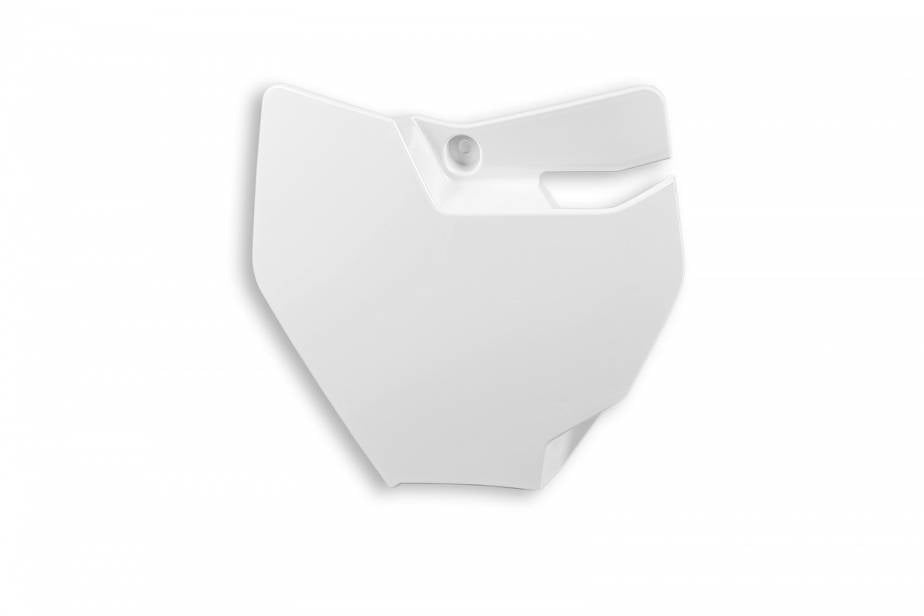 TABELLA PORTANUMERO ANTERIORE COMPATIBILE CON GAS GAS MC 65 2021-2023 bianco